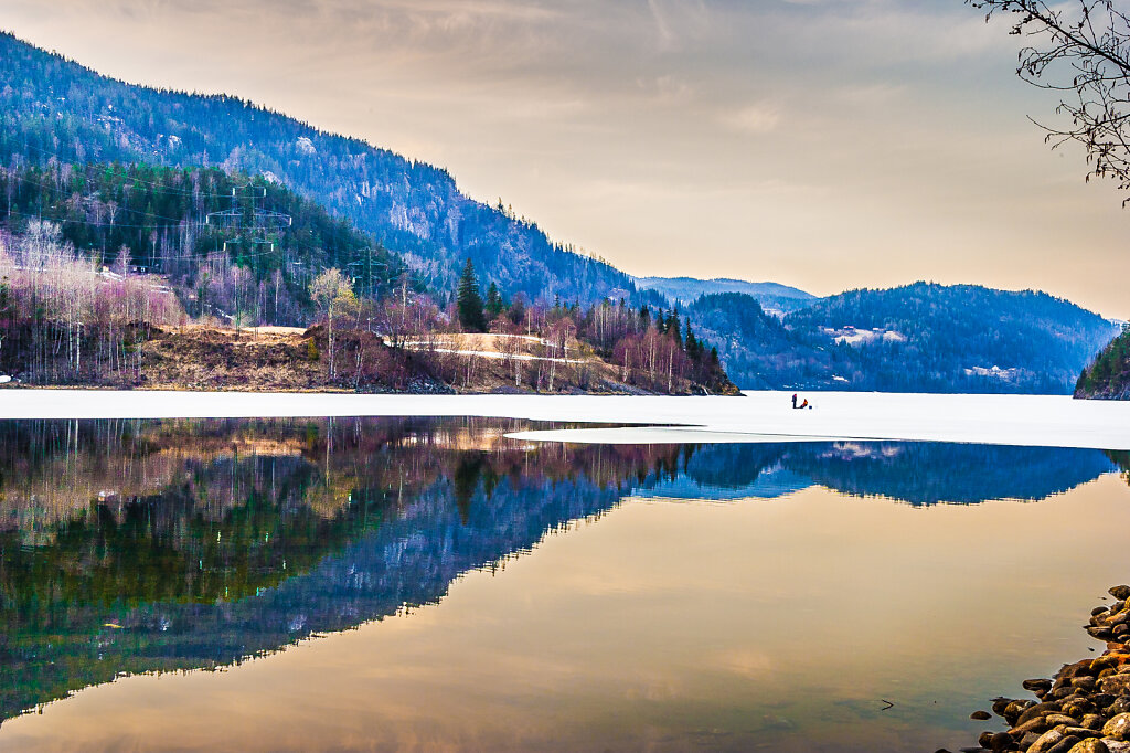Isfiskere, Numedal, Norge